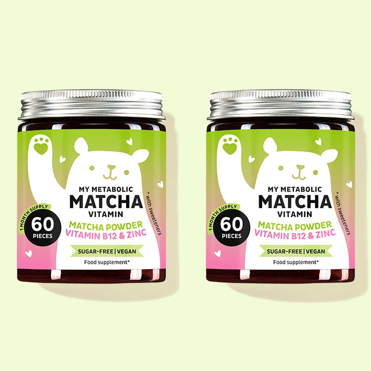 Duo pack from the My metabolic matcha product from Bears with Benefits.