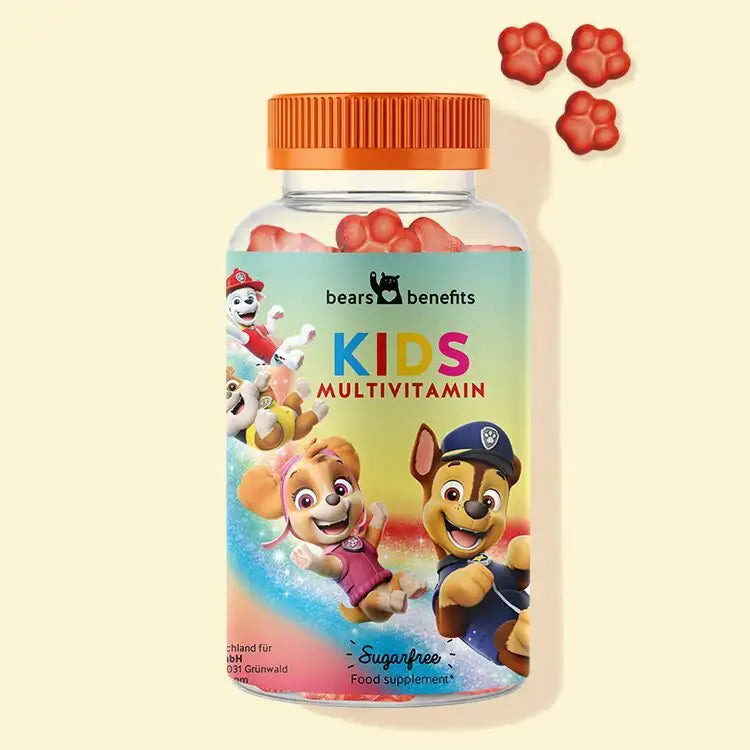 PAW Patrol children's multivitamin gummy paws - sugar-free