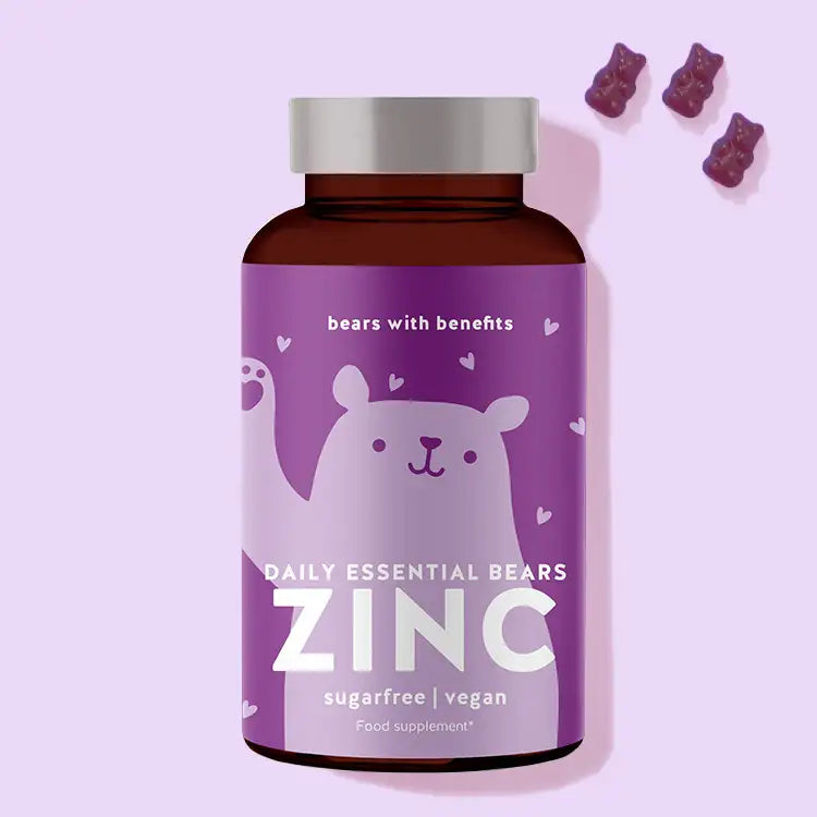 Product picture of Zinc daily essential vitamins for hair, skin and nails. 